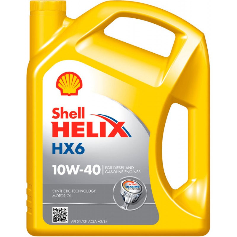 Helix HX6 10W-40 (SN/CF A3/B3)  арт. HELIXHX610W404л фото1